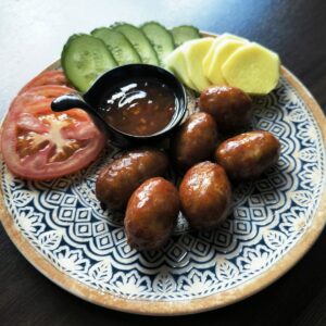 Thai saucissons Piquante
