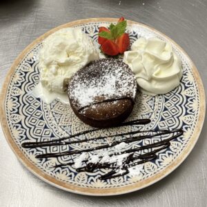 Lava Cake & Glace Noix de Coco