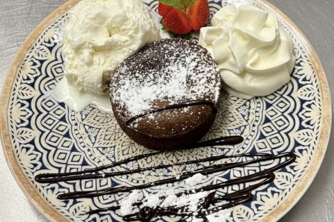 Lava Cake & Glace Noix de Coco