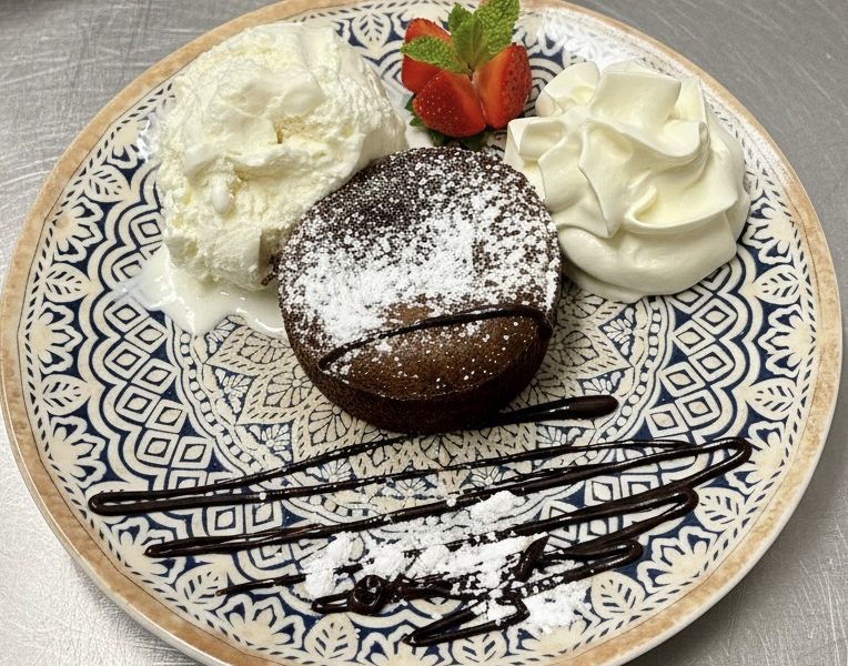 Lava Cake & Glace Noix de Coco