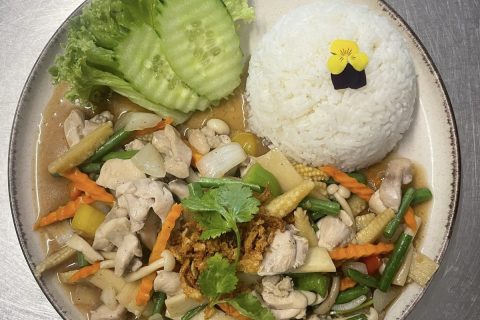 Poulet à la sauce d'Huître